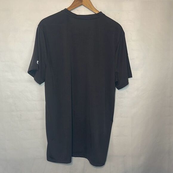 Tapout Mens Short Sleeve Gray Black Polyester Shirt size XL - Picture 4 of 6